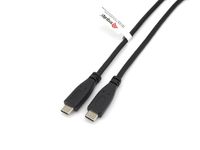 Equip 128888 USB-kabel 3 m USB 2.0 USB C Zwart - thumbnail