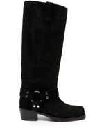 Paris Texas bottines Roxy 45 mm en daim - Noir