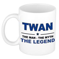 Twan The man, The myth the legend cadeau koffie mok / thee beker 300 ml