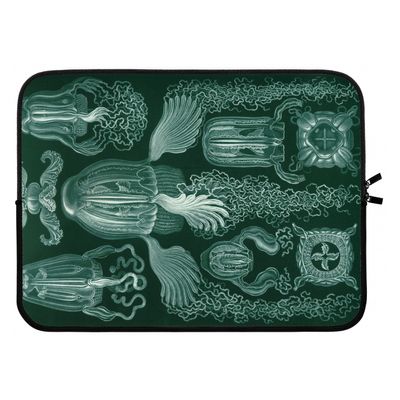 Haeckel Cubomedusae: Laptop sleeve 15 inch