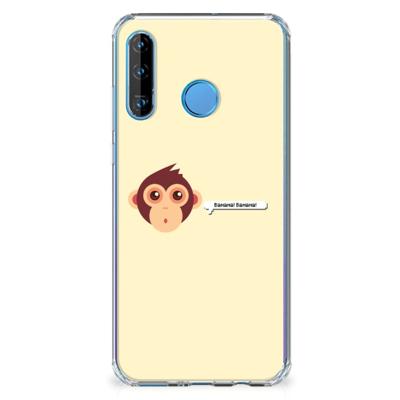 Huawei P30 Lite Stevig | Bumper Hoesje | Monkey Huawei P30 Lite Stevig | Bumper Hoesje | Monkey