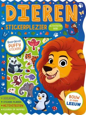 Dieren Stickerplezier activiteitenboek (Paperback)