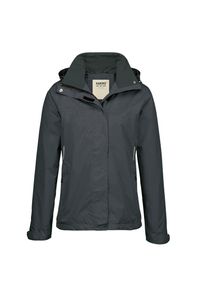 Hakro 262 Women's rain jacket Colorado - Anthracite - M