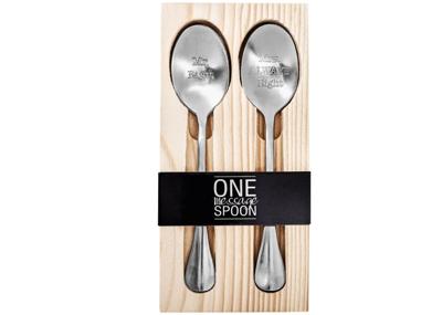 OneMessage Spoon Mr. Right & Mrs. Always | Laten bezorgen