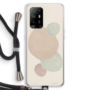 Geo #9: Oppo A94 5G Transparant Hoesje met koord