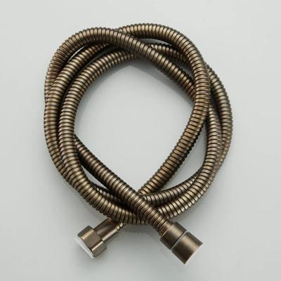 Doucheslang SaniClear Antique | 150 cm | Messing | Geribbeld | Verouderd messing