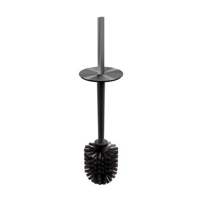 Flat reserve toiletborstel met gunmetal geborsteld PVD greep