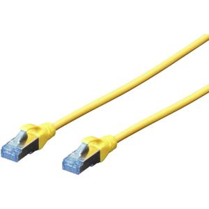 Digitus DK-1532-005/Y RJ45 Netwerkkabel, patchkabel CAT 5e SF/UTP 0.50 m Geel Verdraaide paren 1 stuk(s)