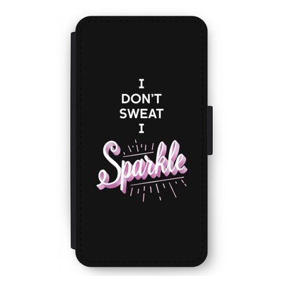 Sparkle quote: iPhone 12 mini Flip Hoesje