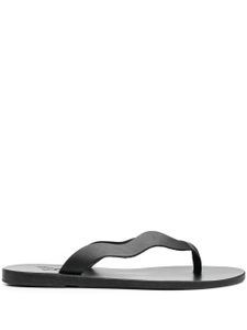 Ancient Greek Sandals sandales Laconia en cuir - Noir