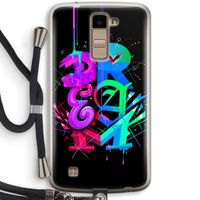 Dream: LG K10 (2016) Transparant Hoesje met koord