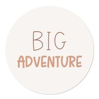 Muurcirkel Boho Big Adventure 50 cm - thumbnail