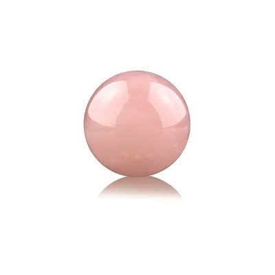 Edelsteen Roze Kwarts Bol (12,5 cm)