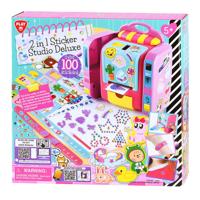 Play 2in1 sticker studio deluxe, incl 100 stickers en armbandjes