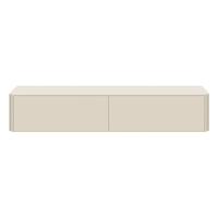 Tv-meubel Moiano afgerond beige 200 cm