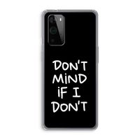 Don't Mind: OnePlus 9 Pro Transparant Hoesje