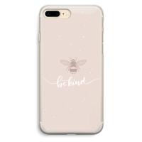 Be(e) kind: iPhone 7 Plus Transparant Hoesje - thumbnail