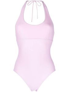 BONDI BORN maillot de bain Heidi à encolure ronde - Rose