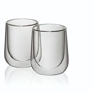 Kela - Cappuccino Glas 180 ml, Set van 2 Stuks - Kela Fontana