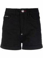 Philipp Plein short à patch logo - Noir