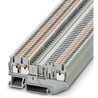 Phoenix Contact PT 2,5-TWIN-TG 3210198 Scheidingsklem Aantal polen: 3 0.14 mm² 2.5 mm² Grijs 50 stuk(s)