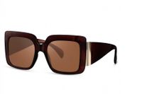 CWI zonnebril dames vlinder cat.3 rood/bruin (CWI1941) - thumbnail