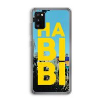 Habibi Majorelle : Samsung Galaxy A41 Transparant Hoesje