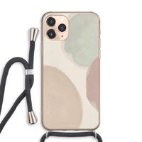 Geo #8: iPhone 11 Pro Max Transparant Hoesje met koord Geo #8: iPhone 11 Pro Max Transparant Hoesje met koord