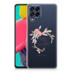 Samsung Galaxy M53 Telefoonhoesje met Naam Boho Text