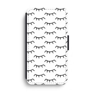 Wimpers: iPhone XS Max Flip Hoesje