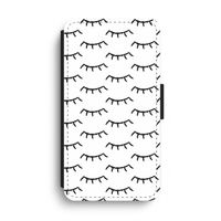 Wimpers: iPhone XS Max Flip Hoesje Wimpers: iPhone XS Max Flip Hoesje