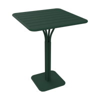 Fermob Luxembourg tuintafel hoog 80x80 cm Cedar Green Fermob Luxembourg tuintafel hoog 80x80 cm Cedar Green