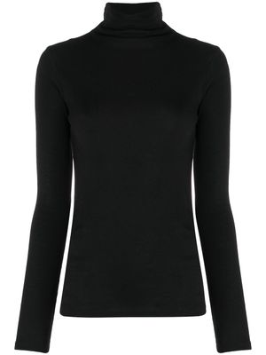 Vince blouse à col roulé - Noir