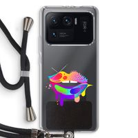 Lip Palette: Xiaomi Mi 11 Ultra Transparant Hoesje met koord
