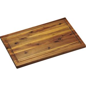 Kesper keuken snijplank - Acacia hout - 26 x 40 cm - Luxe uitvoering - met opvang rand