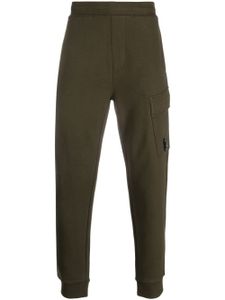 C.P. Company pantalon de jogging à patch signature - Vert