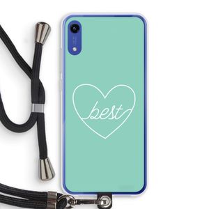 Best heart pastel: Honor Play 8A Transparant Hoesje met koord
