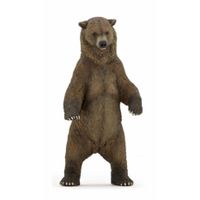 Plastic speelgoed figuur grizzly beer 12 cm - thumbnail