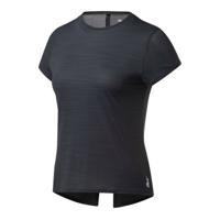 Dames-T-Shirt met Korte Mouwen Reebok Workout Ready Activchill Zwart - Maat: S