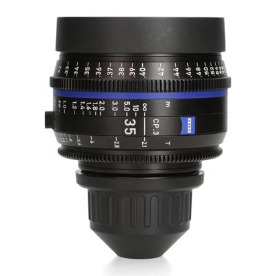 Zeiss Zeiss Compact Prime CP.3 35mm T2.1 PL-vatting