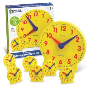 Learning Resources Big Time Klaslokaal Klok Kit