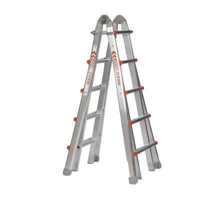 Waku Telescoopladder vouwladder 4x5 treden - 1413800102