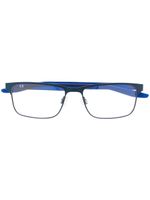 Nike lunettes à monture satinée 8130 - Bleu