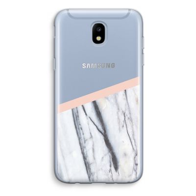 A touch of peach: Samsung Galaxy J5 (2017) Transparant Hoesje