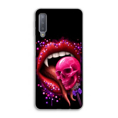 Dodelijk zoet: Samsung Galaxy A7 (2018) Transparant Hoesje