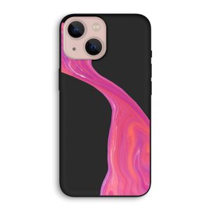 Paarse stroom: iPhone 13 mini Biologisch afbreekbaar hoesje
