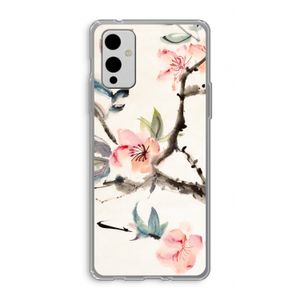 Japanse bloemen: OnePlus 9 Transparant Hoesje