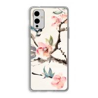 Japanse bloemen: OnePlus 9 Transparant Hoesje