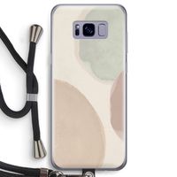 Geo #8: Samsung Galaxy S8 Transparant Hoesje met koord