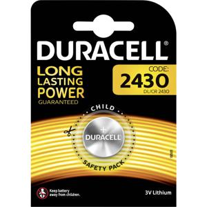 Duracell Knoopcel CR2430 3 V 1 stuk(s) 285 mAh Lithium CR 2430